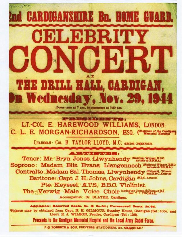Celebrity Concert in aid of the Hospital